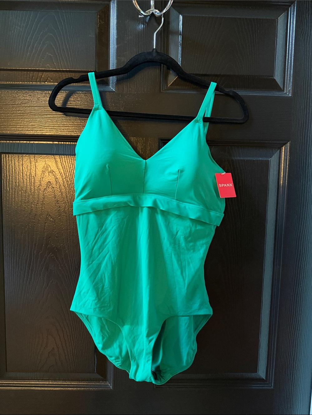 SPANX Green One-Piece Swimsuit